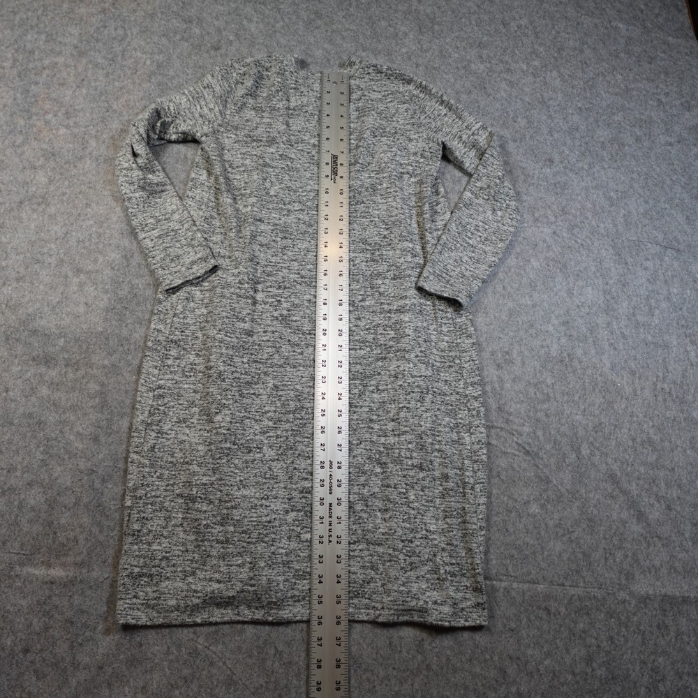 Velvet Graham Spencer Cardigan Womens Extra Small Gray Duster Shawl Open Front - Picture 6 of 10